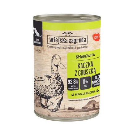 Wiejska Zagroda kaczka z gruszką 400g/800g