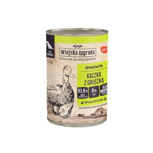Wiejska Zagroda kaczka z gruszką 400g/800g