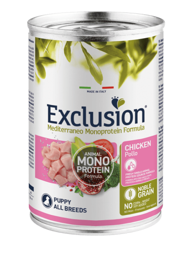 Karma Mokra Exclusion Mediterraneo Monoprotein All Breeds Puppy