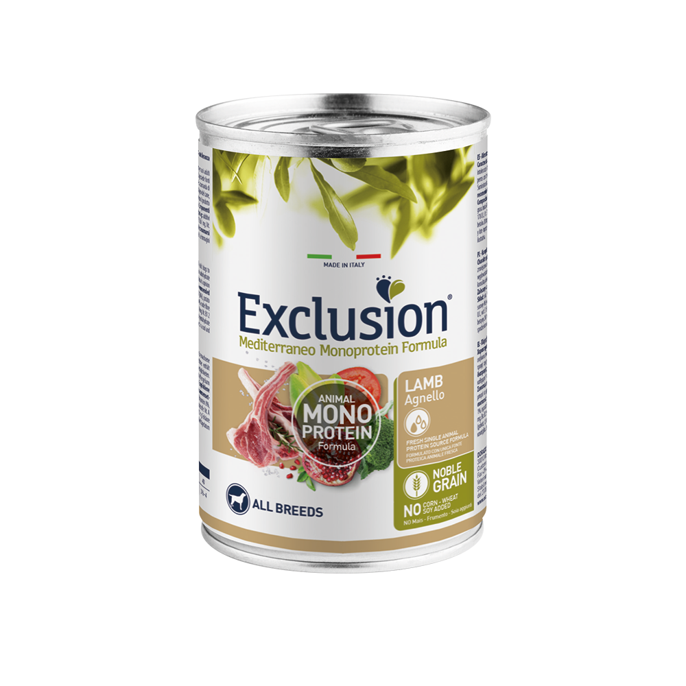 Karma Mokra Exclusion Mediterraneo Monoprotein All Breeds Lamb