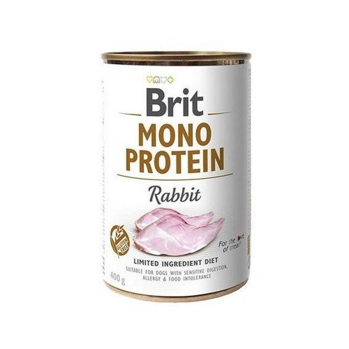 Karma Mokra Dla Psa Brit Mono Protein Rabbit