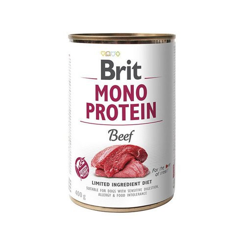 Karma Mokra Dla Psa Brit Mono Protein Beef