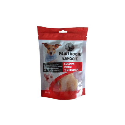 Przysmak Dla Psa Psie i Kocie Łakocie Suszone Piersi