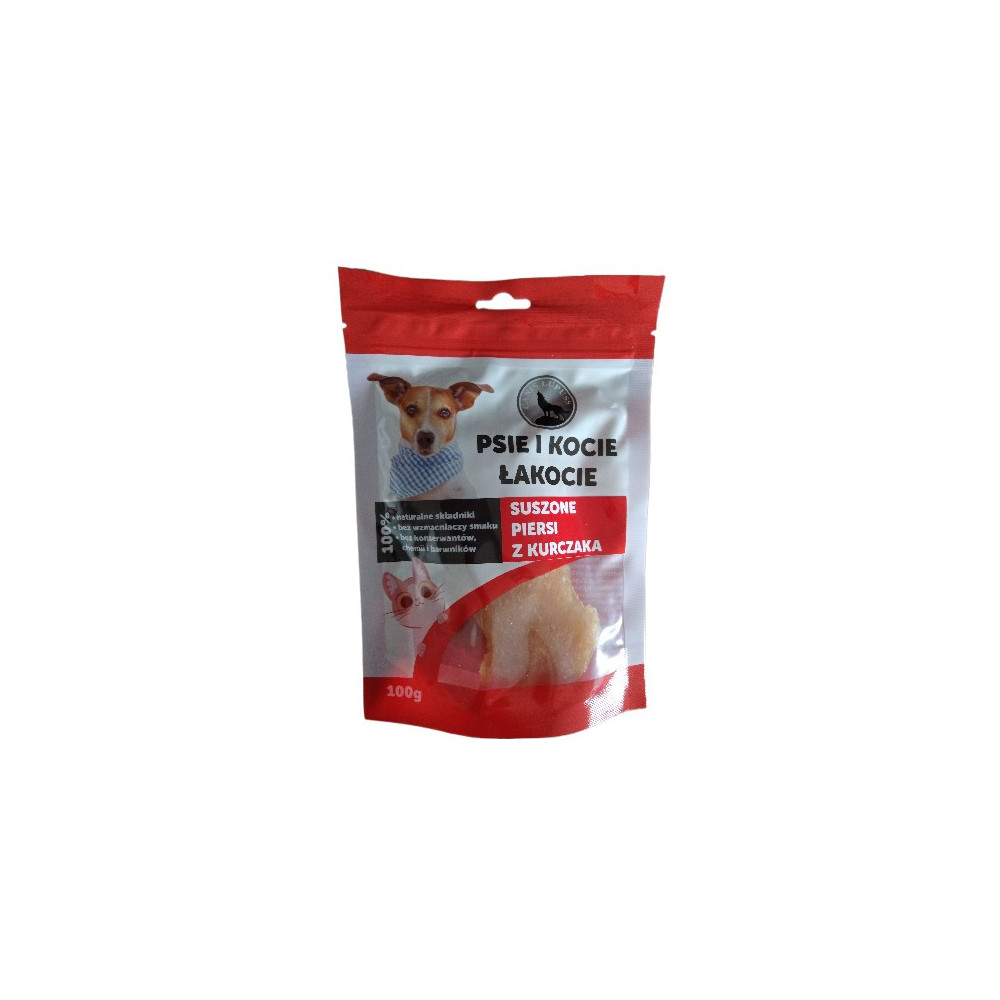 Przysmak Dla Psa Psie i Kocie Łakocie Suszone Piersi