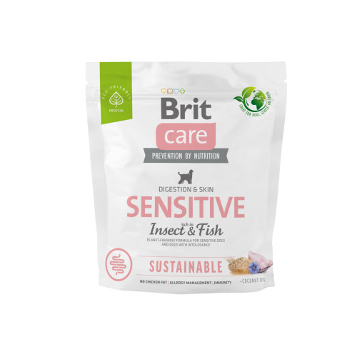 Brit Care Sustainable Sensitive, Insect & Fish + COCONUT OIL