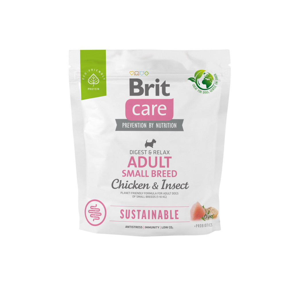 Brit Care Dog Sustainable Adult Small Breed, Chicken & Insect