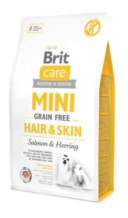 Brit Care Mini Grain-Free Hair & Skin, Salmon & Herring