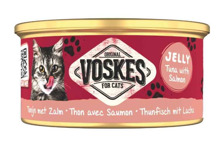 Voskes Original Jelly Tuna with Salmon Mokra Karma dla kota