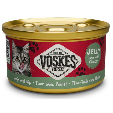 Voskes Original Jelly Tuna with Chicken Mokra Karma dla kota