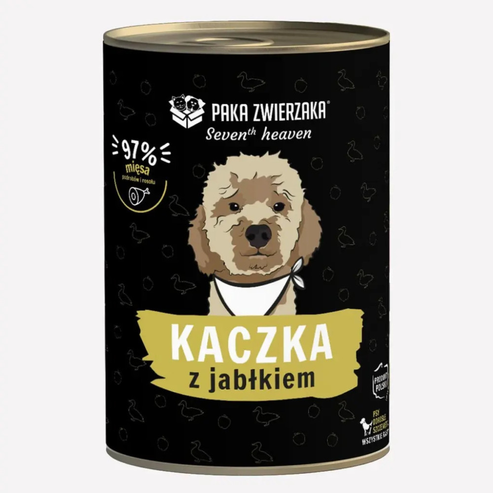Karma mokra dla psa PAKA ZWIERZAKA Seven’th Heaven kaczka z jabłkiem