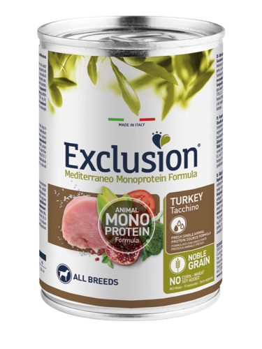 Mokra karma dla psa Mediterraneo dla dorosłych psów indyk