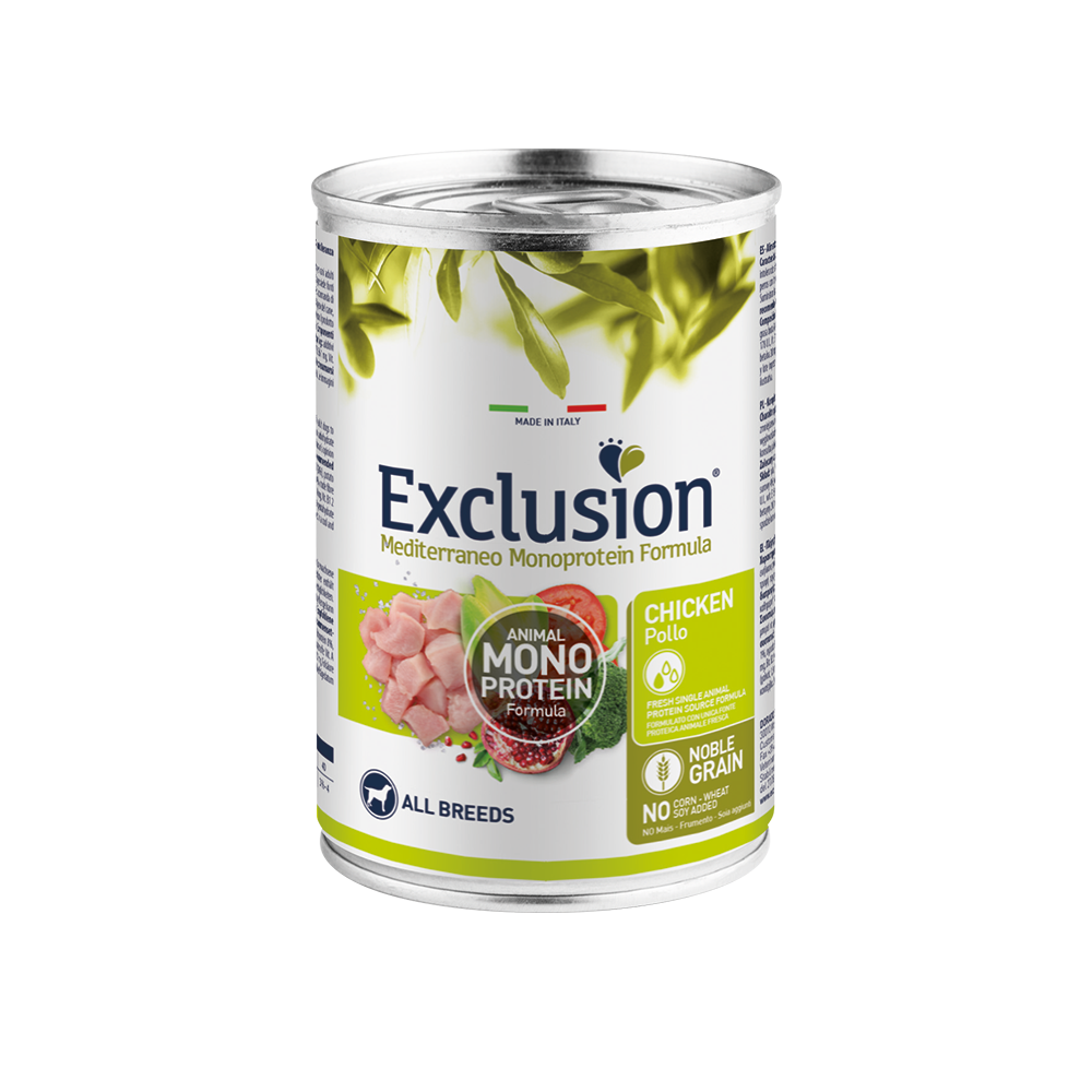 Mokra karma dla psa Mediterraneo dorosłe psy kurczak