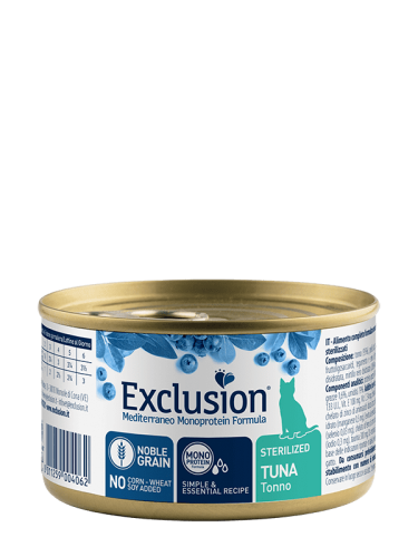 Mokra karma dla kota Mediterraneo dla kotów wysterylizowanych tuńczyk