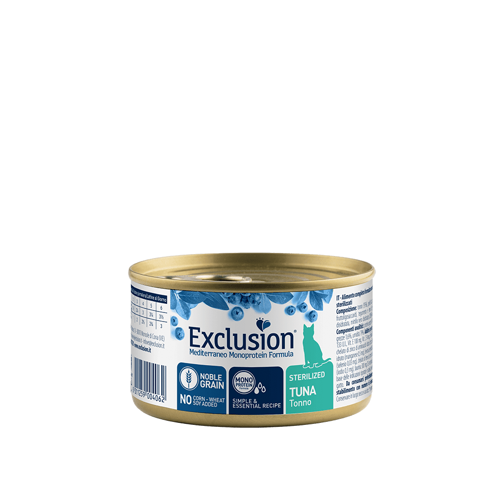 Mokra karma dla kota Mediterraneo dla kotów wysterylizowanych tuńczyk