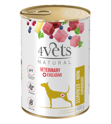 4Vets Natural Urinary Non-Struvite - mokra karma dla psa