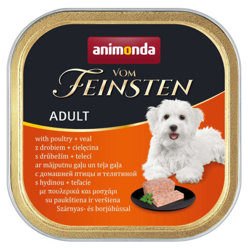 Vom Feinsten Adult z drobiem + cielęcina