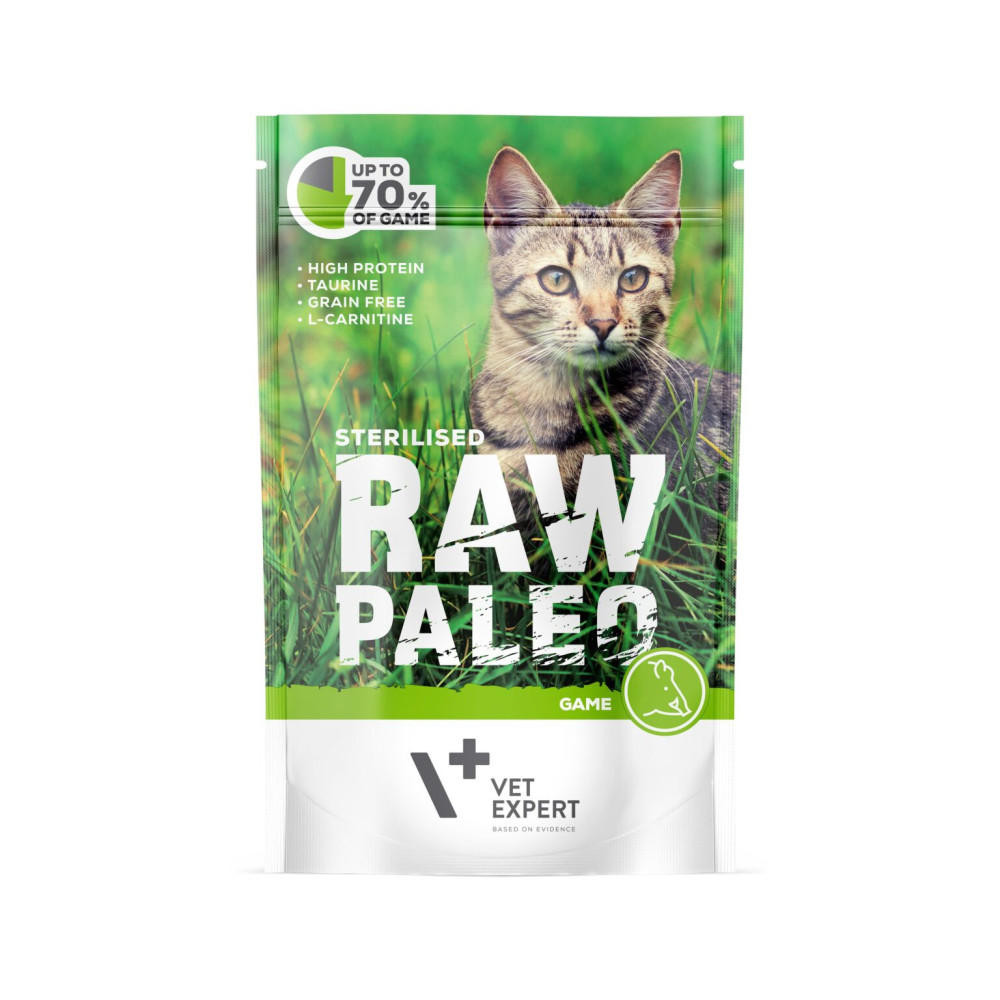 RAW PALEO STERILISED GAME ADULT
