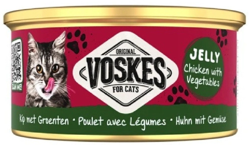 Voskes Original Jelly Chicken with Vegetables Mokra Karma dla kota