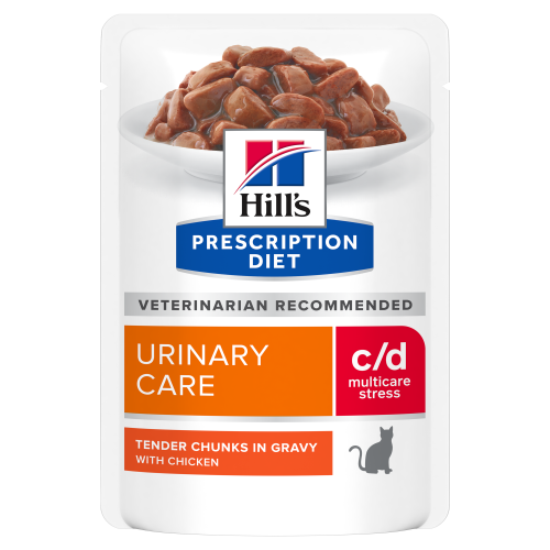 Hill's PRESCRIPTION DIET karma dla kotów c/d Multicare Stress with chicken