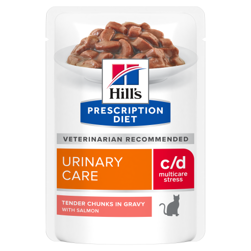 Hill's PRESCRIPTION DIET karma dla kotów c/d Multicare Stress with salmon