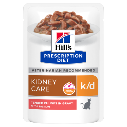 Hill's Prescription Diet karma dla kotów k/d with salmon