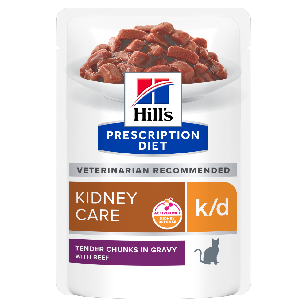 Hill's Prescription Diet karma dla kotów k/d with beef