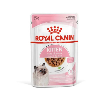 ROYAL CANIN Kitten Instinctive karma mokra w sosie dla kociąt do 12 miesiąca życia