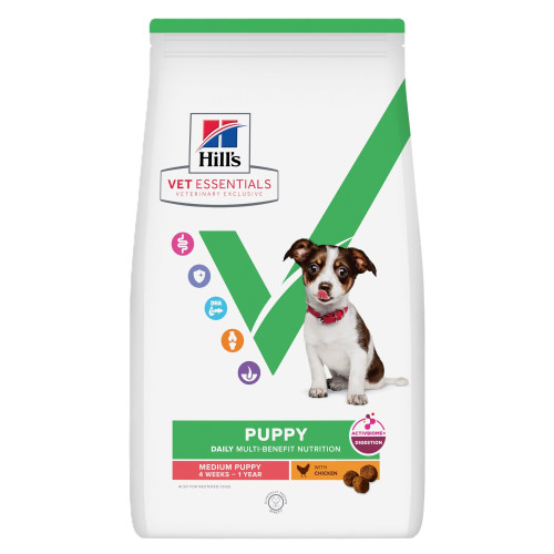 Hill's VET ESSENTIALS MULTI-BENEFIT - sucha karma dla szczeniąt średnich ras