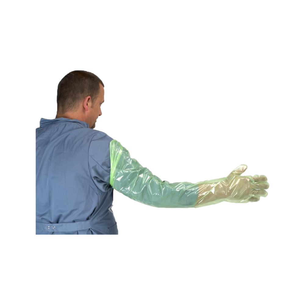 KRUSSE Rękawice inseminacyjne VALUELINE 95 cm, 100 szt