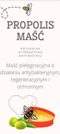 Propolis Maść - do stosowania na wymiona