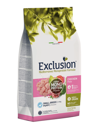 Exclusion Karma dla szczeniaka Mediterraneo Formula małe rasy psów kurczak