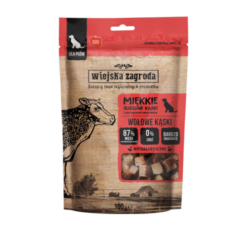 Przysmak dla psa Wiejska Zagroda Wołowe kąski