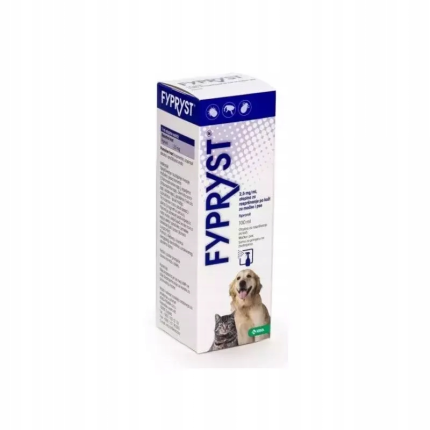 KRKA Fypryst Spray dla psa i kota 100ml