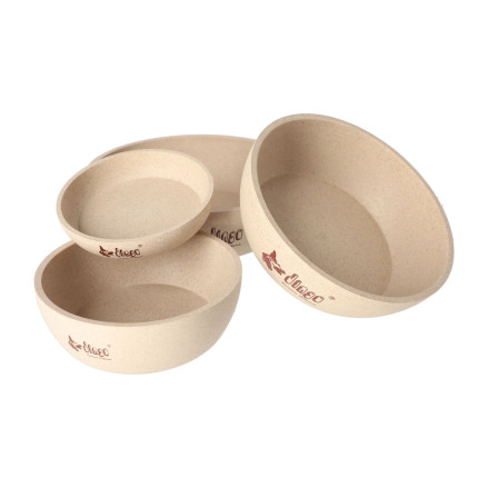 Dingo Miska bambusowa antypoślizgowa