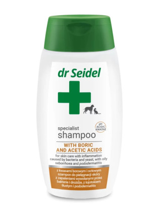 Szampon dr Seidla z kwasami borowym i octowym