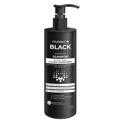 JM SANTE Poliderm® BLACK Szampon