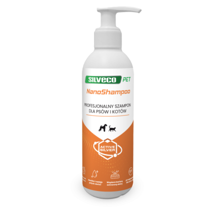 SILVECO PET NanoShampoo – profesjonalny szampon dla psów i kotów