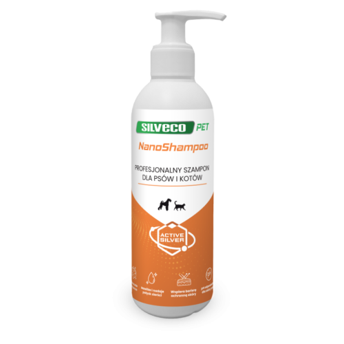 SILVECO PET NanoShampoo – profesjonalny szampon dla psów i kotów