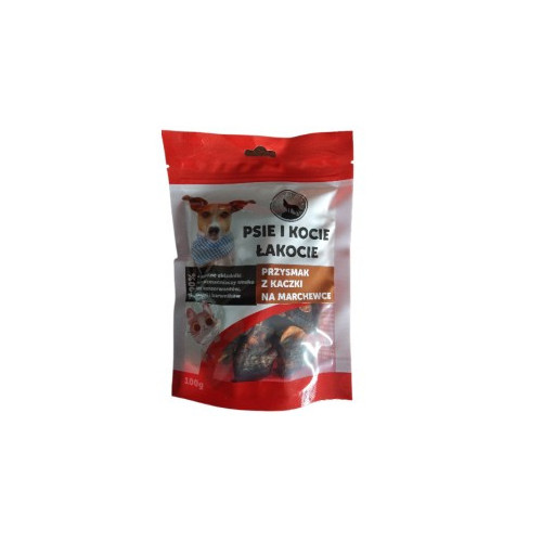 Psie i Kocie Łakocie Przysmak z kaczki na marchewce
