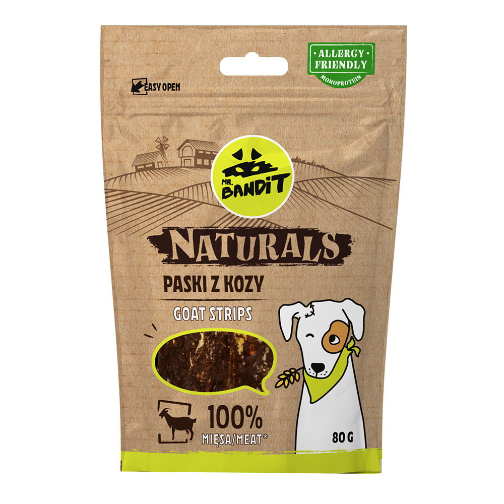 Mr Bandit Naturals Paski z Kozy