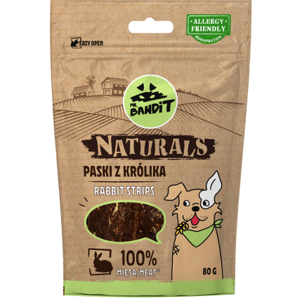 Mr Bandit Naturals Paski z Królika