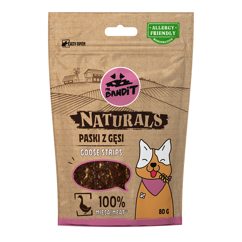 Mr Bandit Naturals Paski z Gęsi