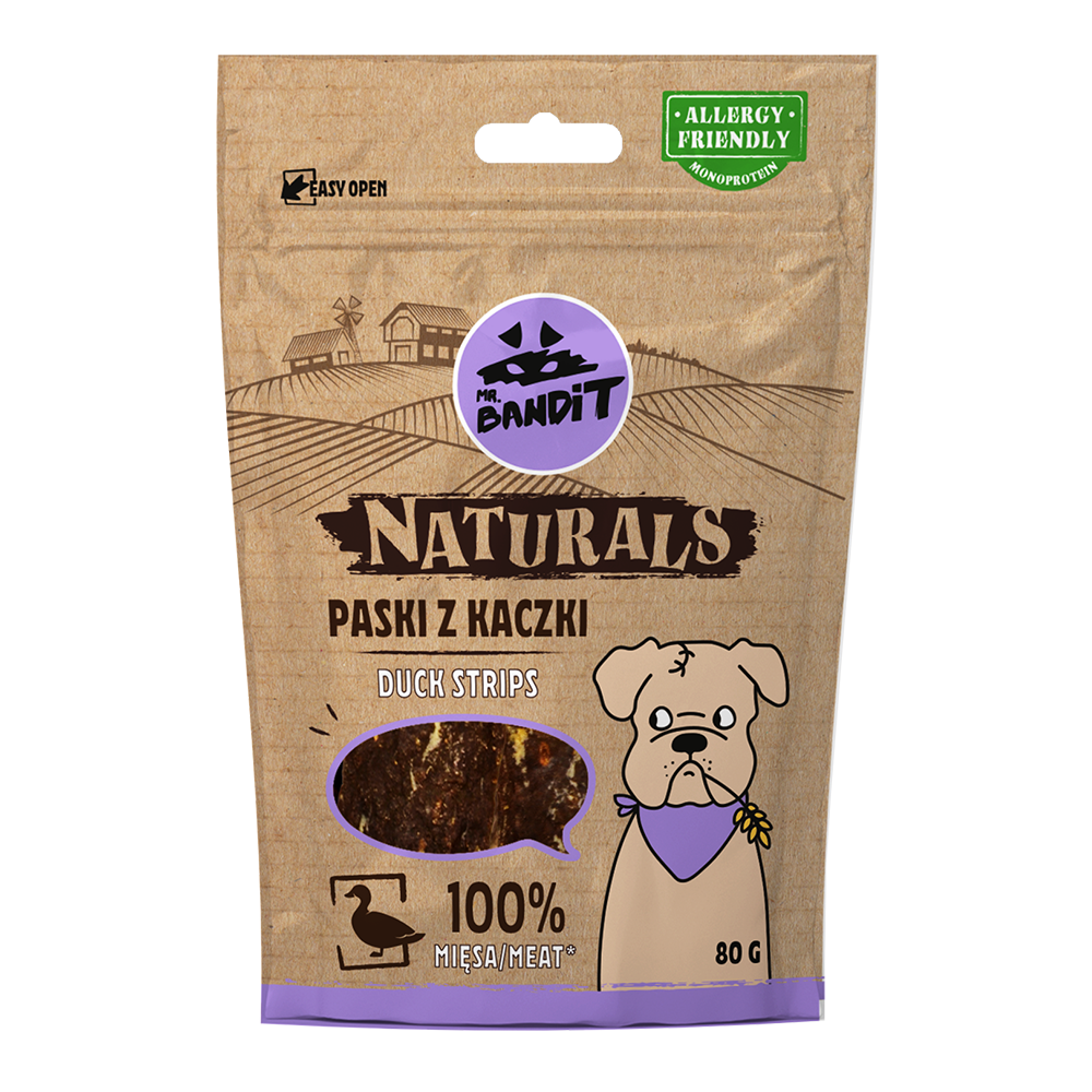 Mr Bandit Naturals Paski z Kaczki