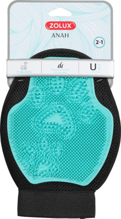 ZOLUX Dwustronna rękawica dla psa do czesania, mycia, zbierania sierści ANAH