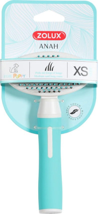 ZOLUX Miękka szczotka dla szczeniaka z wysuwanymi igłami ANAH
