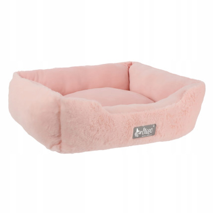 Dingo Legowisko dla psa / kota HUGME 62x50x18cm RÓŻOWE, MIĘKKIE
