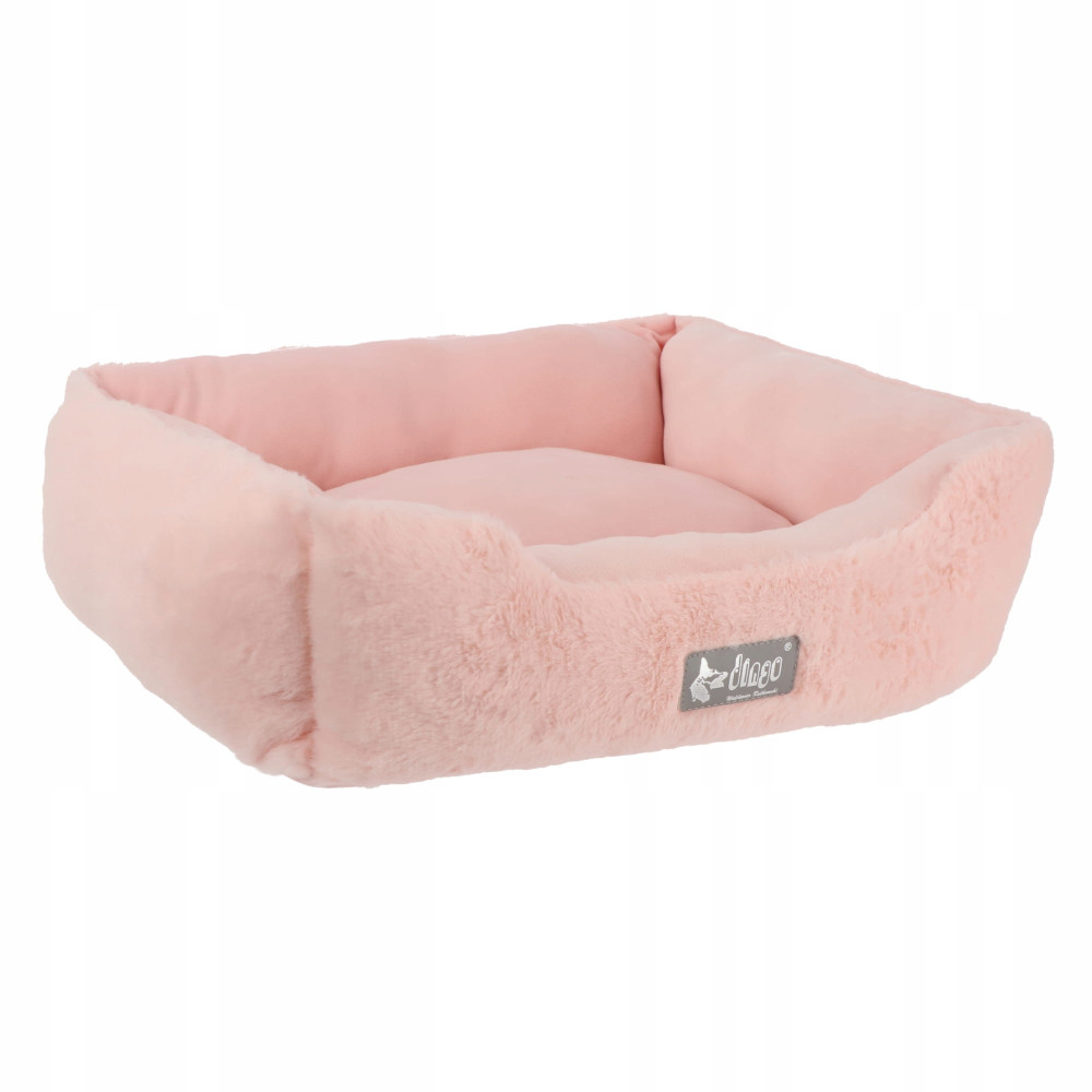 Dingo Legowisko dla psa / kota HUGME 62x50x18cm RÓŻOWE, MIĘKKIE