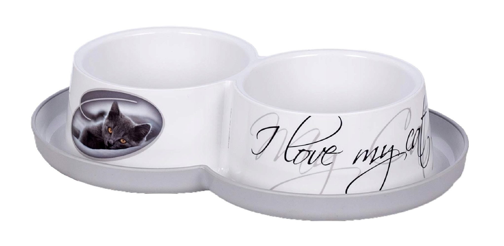 Zestaw dwóch misek do karmienia Riga plastik 2 x 350 ml