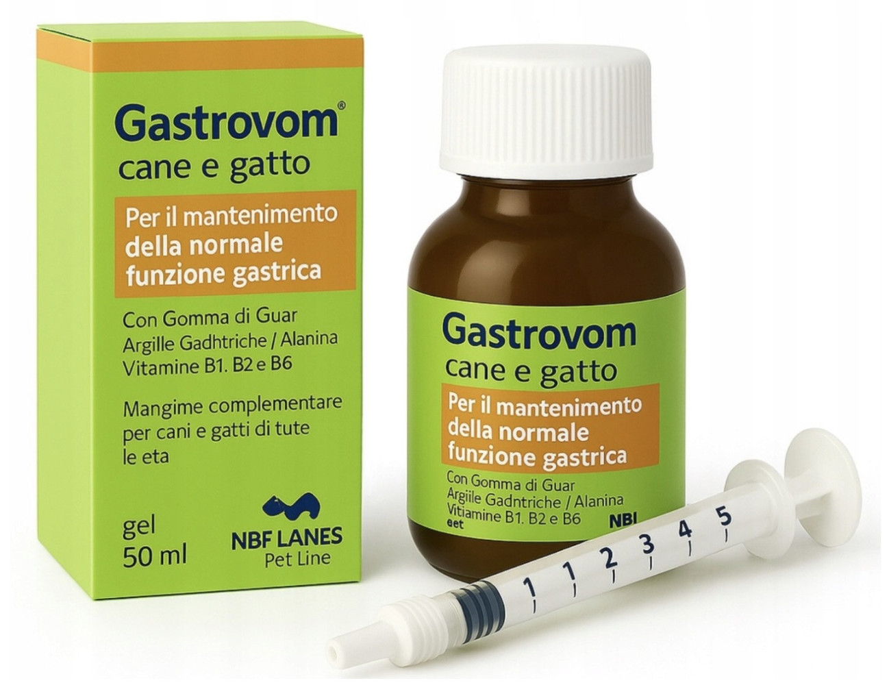 GASTROVOM 50ml żel  (pies i kot) NBF LANES - POBUDZENIE APETYTU