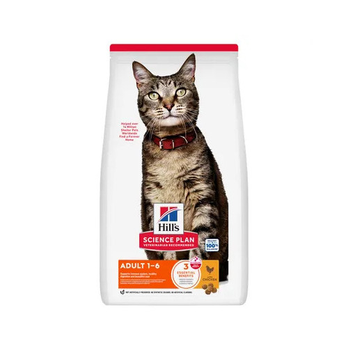 Hill's Science Plan karma dla dorosłych kotów - kurczak